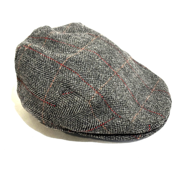 VOBOOM Men's Wool Blend Herringbone Ivy League Gatsby Cabbie Newsboy Hat cap - Picture 1 of 8